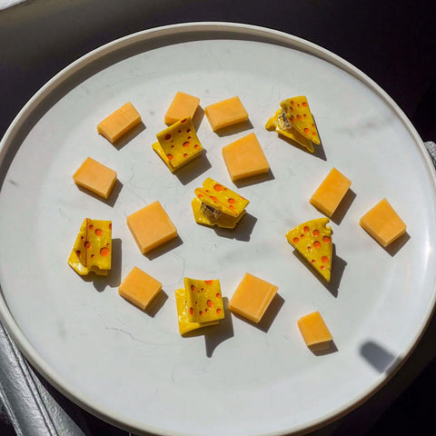 Cheese Micro Hair Claw Set