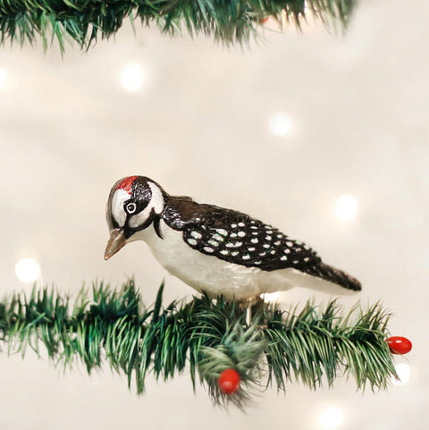Hairy Woodpecker Clip-on Ornament