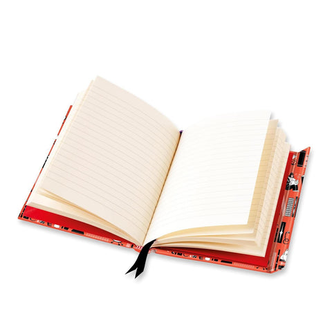 Moomin Bookshelves Foiled Journal