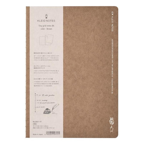 2mm Grid Notebooks, Light Colors