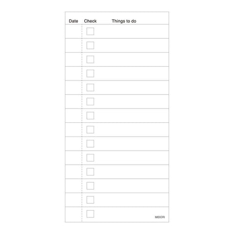 To Do List Memo Pad, Navy