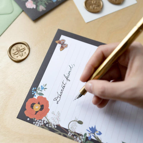 Wild Flowers Letter Writing Set