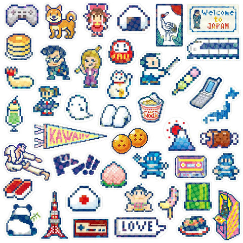 Pop Culture Hako Seal Stickers