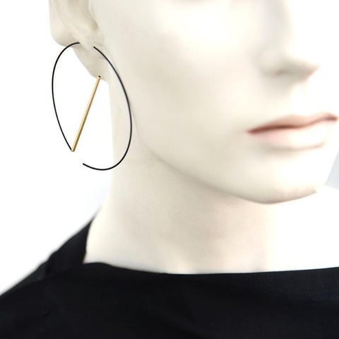 Float Hoop Earrings