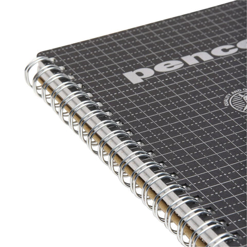 Wirebound A5 Grid Notebooks