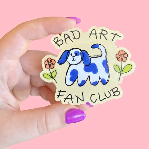 Bad Art Fan Club Sticker