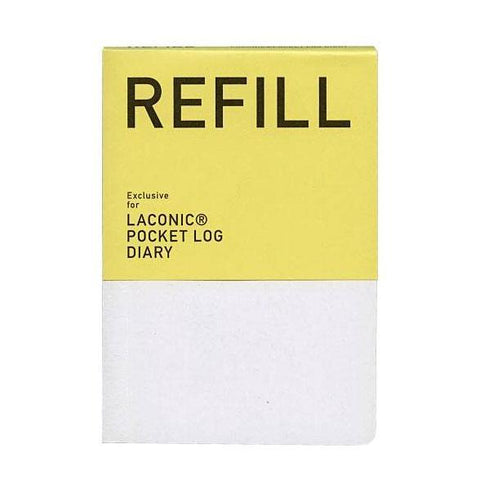 Pocket Log Diary Refill