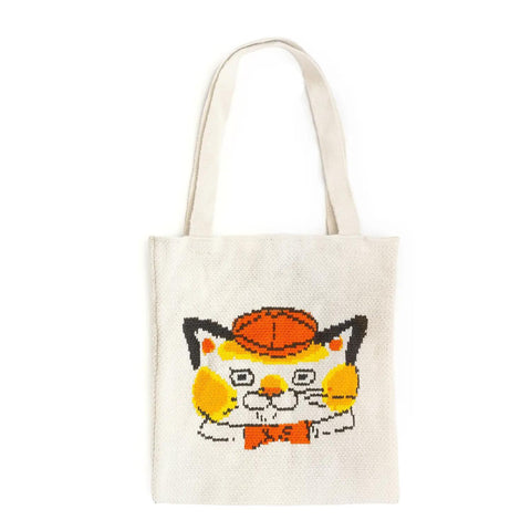 Huck Cat Knit Tote