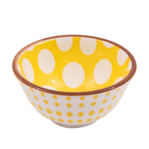 Hand-Stamped Stoneware Pinch Pots