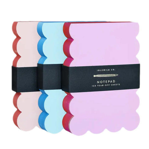 Scalloped Edge Notepads