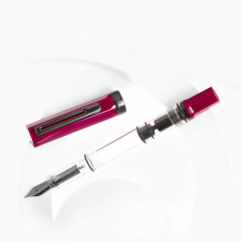 TWSBI Eco Fountain Pen, Plum + Onyx