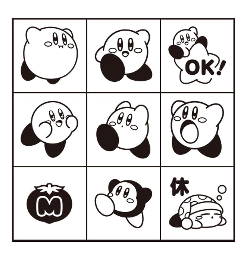 KIRBY & QBBY ハコボーイ！ ポストカードセット Kirby Mini Stamp Set – Zakka Joy
