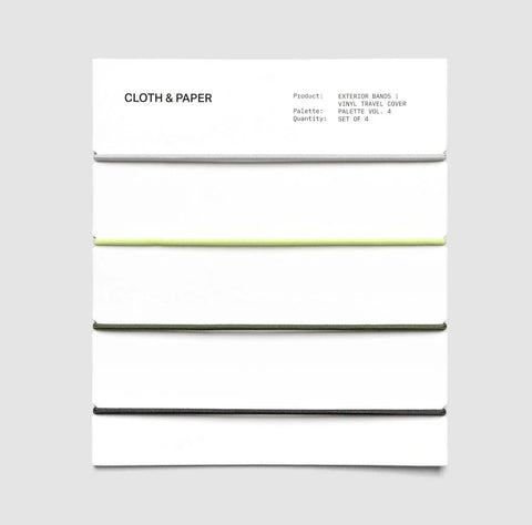 Travel Notebook Exterior Bands