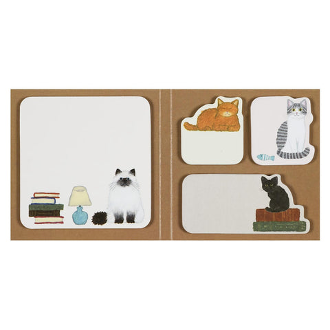 Yusuke Yonezu Cats Die Cut Sticky Notebook
