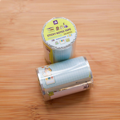 Stationery Cats Sticky Notes Tape