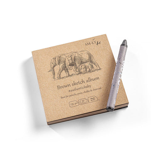 Mini Brown Sketch Album