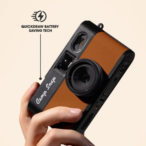 Camp Snap 2 Screen-Free Digital Camera, Chestnut Brown