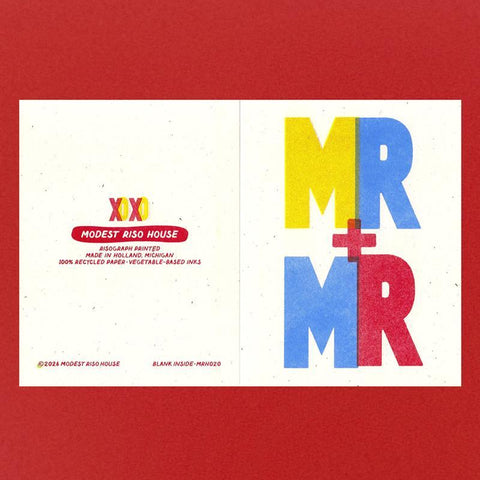 Mr + Mr Card