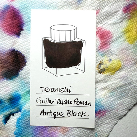 Teranishi Guitar Taisho Roman Haikara Ink, Antique Black