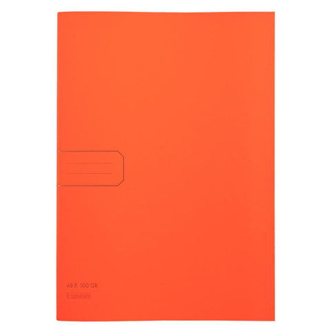Fluo Orange Soft Cover A4 Notebook