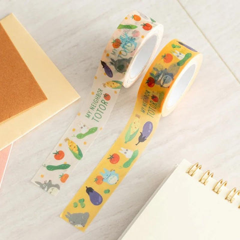 My Neighbor Totoro Washi Tape Set, Vegetables