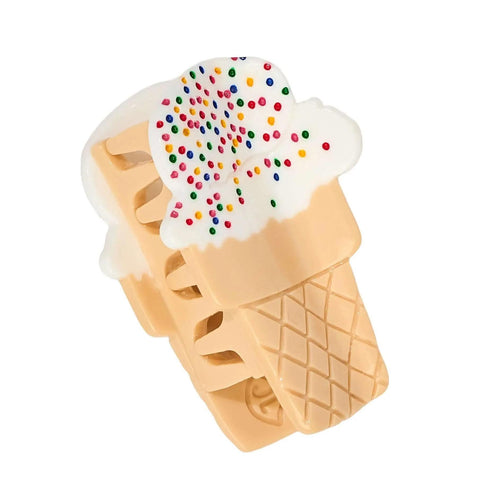 Sprinkle Ice Cream Mini Hair Claw