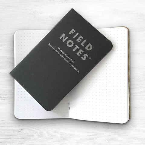 Pitch Black Field Notes, Dot Graph