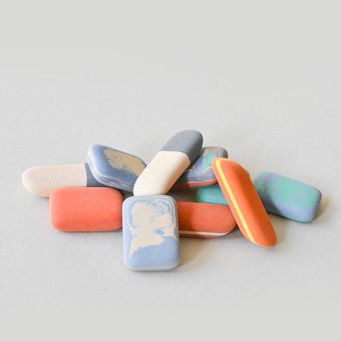 Pebble Erasers