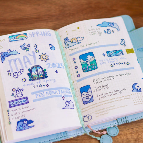 Cloudy Bunnies Sticker Sheet