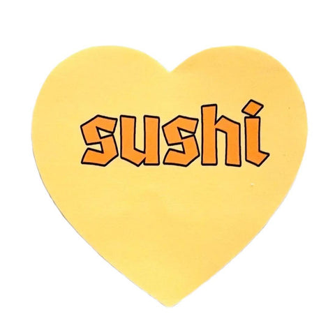 Food Heart Stickers