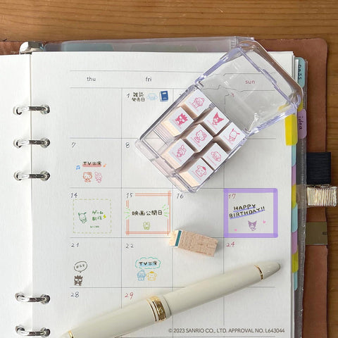 Sanrio Mini Stamp Set