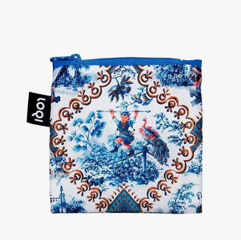 Toile de Jouy Juggler Recycled Tote Bag