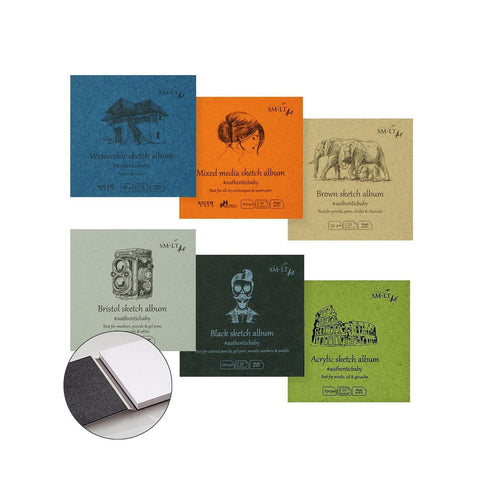 Mini Sketch Pads, Set of 6