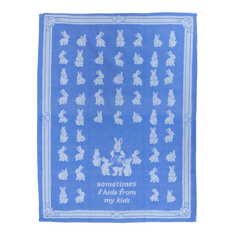 I Hide From My Kids Dish Towel