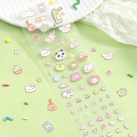 Fluffy Friends Icing Stickers