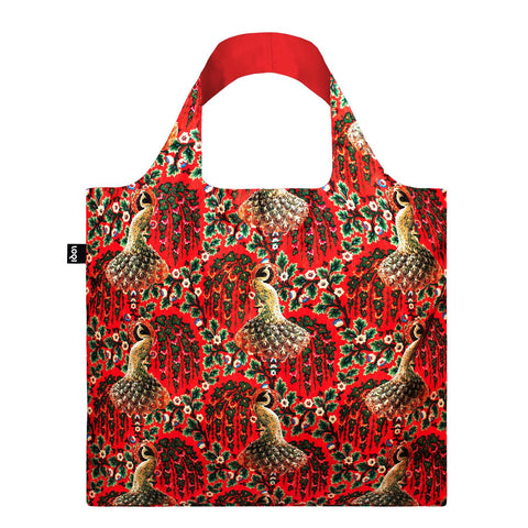Peacock Power Recycled Tote Bag