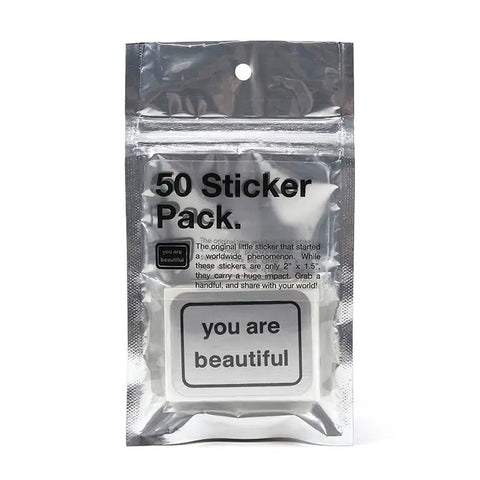 You Are Beautiful Stickers