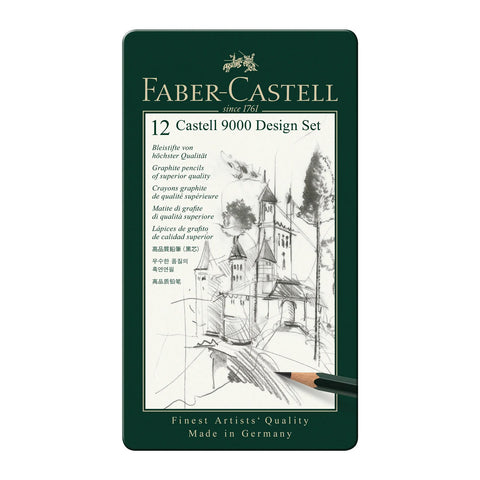 Castell 9000 Pencils, Set of 12