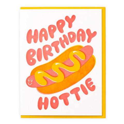 Happy Birthday Hottie Card
