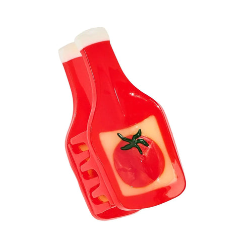 Ketchup Mini Hair Claw