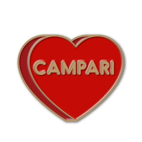 Campari Enamel Pin