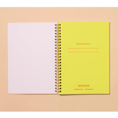 Olive A5 Spiral Notebook