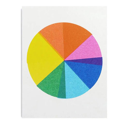 Color Wheel Mini Card