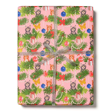 Meowy Christmas Wrapping Paper