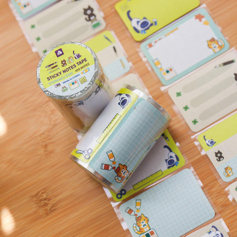 Stationery Cats Paper Roll Labels