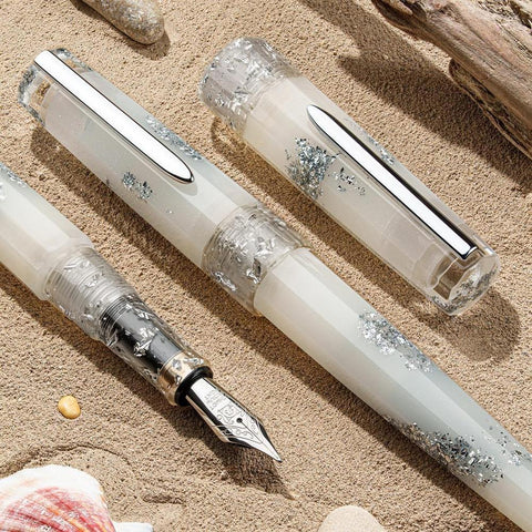Euphoria Fountain Pen, White Beach