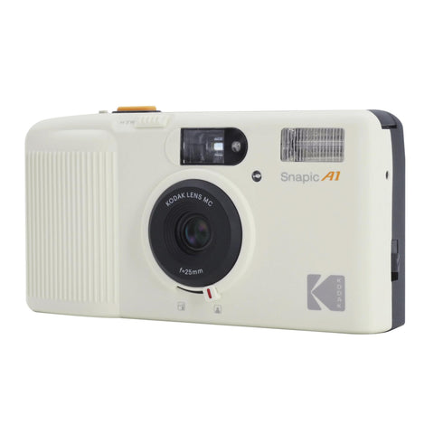 KODAK Snapic A1 35mm Film Camera, Ivory White