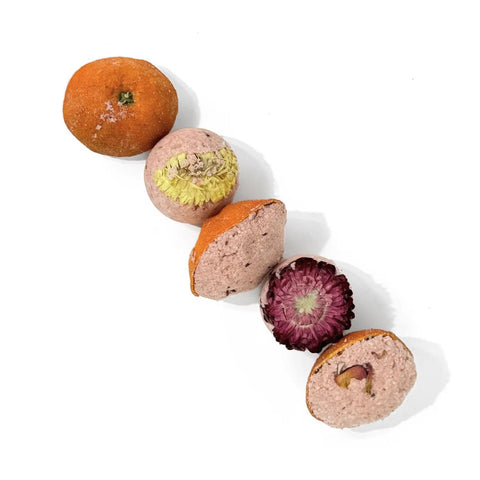 Mandarin Scoops Bath Bomb Gift Set