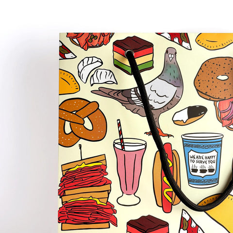 NYC Patterned Gift Bag