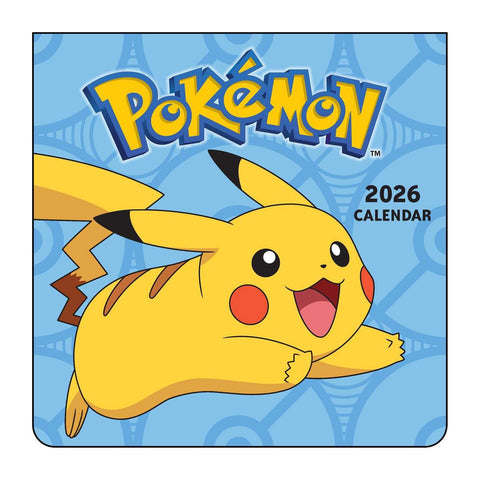 Pokémon 2026 Mini Wall Calendar